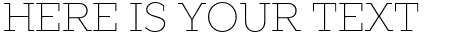 Your preview of Slabs font