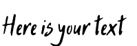 Your preview of Hitch Hike font
