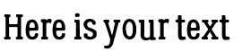 Your preview of Lumberjack font