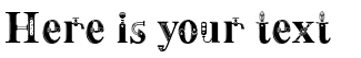 Your preview of Steamy font