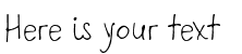 Your preview of Romochka font