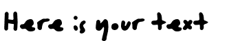 Your preview of Bristol font