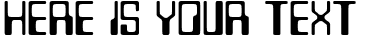 Your preview of Lazenby Computer font