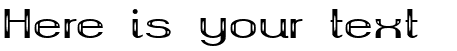 Your preview of Okolaks Metalik font