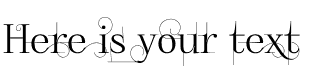 Your preview of Foglihten No04 font