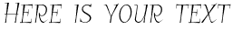 Your preview of Garineldo SC font