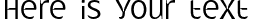 Your preview of Gatometrix font
