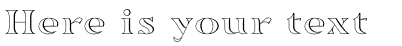 Your preview of Sortefax font