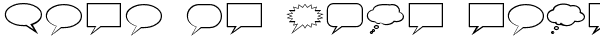 Your preview of Talk font