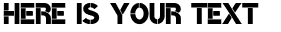 Your preview of BroshK font