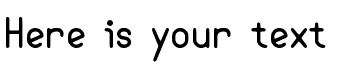 Your preview of Semi-Casual font