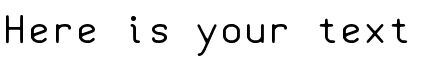 Your preview of Class Coder font