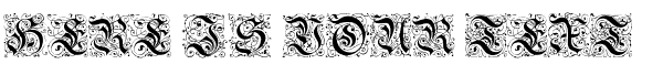 Your preview of Feinsliebchen Barock font