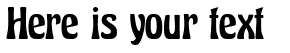 Your preview of Excalibur Nouveau font