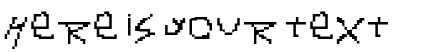 Your preview of RDJ-Hand font