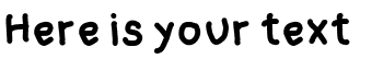 Your preview of Loogie Hawk font