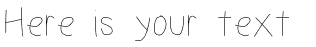 Your preview of Kabina font