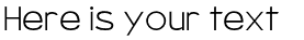 Your preview of Armata font