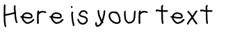 Your preview of Bork Bork font