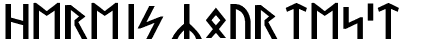 Your preview of Stormning font