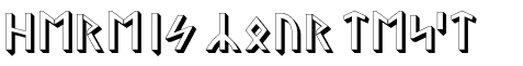 Your preview of Stormning Asgard font
