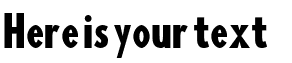 Your preview of Blink font