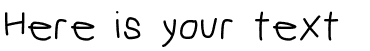 Your preview of Gib Font Plox font