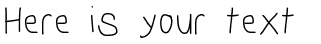 Your preview of Subtitle font