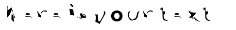 Your preview of Blindside font
