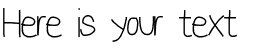 Your preview of Reckless Catfish font