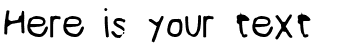 Your preview of ILikeTurtles font