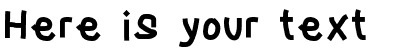 Your preview of Tape font
