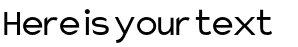 Your preview of Charger font