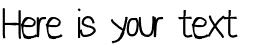 Your preview of Sprayer font