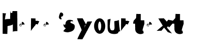 Your preview of PlasticEraser font