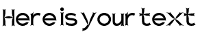 Your preview of Charger Zwolnij Panike font