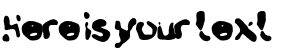 Your preview of Charger Overspray font