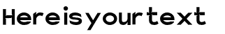 Your preview of Charger Eco font