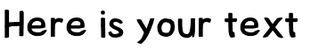 Your preview of Lampshade font