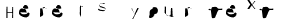 Your preview of pokerface font