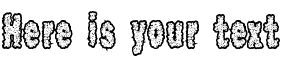 Your preview of Scab font