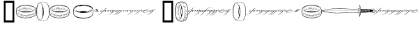 Your preview of The One Ring font