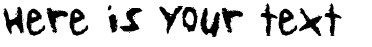 Your preview of Teen Spirit font
