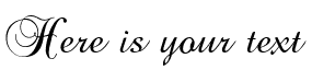 Your preview of Brock Script font