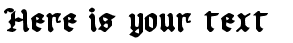 Your preview of Uberhlme font