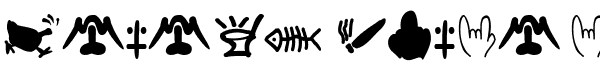Your preview of Hard Talk font