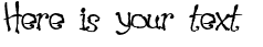 Your preview of Waking the Witch font