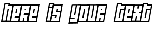 Your preview of Wide Awake font