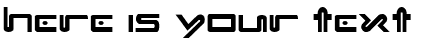 Your preview of xephyr font