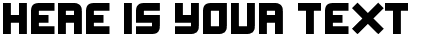 Your preview of Xifiction font